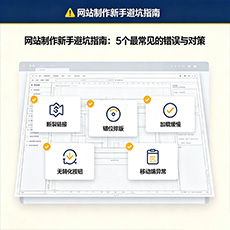 白沙建站-网站制作新手避坑指南：5个最常见的错误与对策