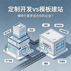 白沙建站-定制开发vs模板建站：哪种方案更适合你的企业？