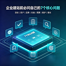 白沙建站-企业建站前必问的7个核心问题 - 网站建设规划指南