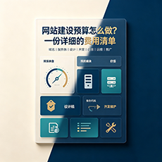 白沙建站-网站建设预算怎么做？一份详细的费用清单
