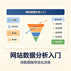 白沙建站-网站数据分析入门：用数据指导优化决策